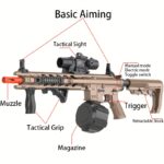 7.4v High Speed Electric M4 Splat Gun